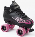 Dámské trekové brusle Sure-Grip Rock Flame Black-Pink